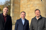 Cllr Adam Gregg, David Heathcote and Jason McCartney MP